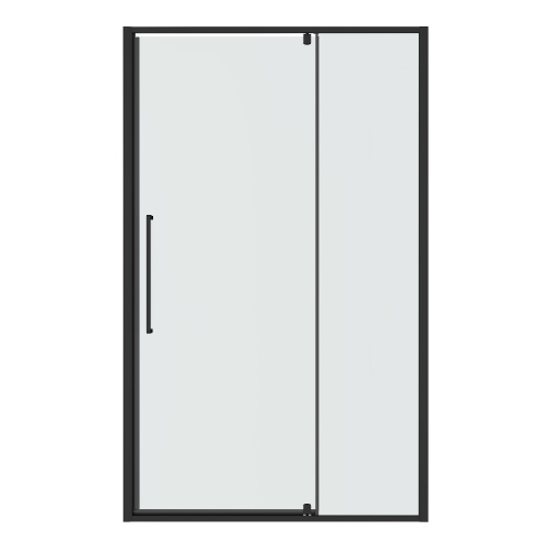 Душевая дверь Niagara Nova NG-35-11AGR 110х195 стекло прозрачное профиль графит матовый - фото 2