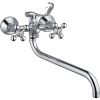 Смеситель для ванны и душа Haiba HB19 HB2719 настенный хром