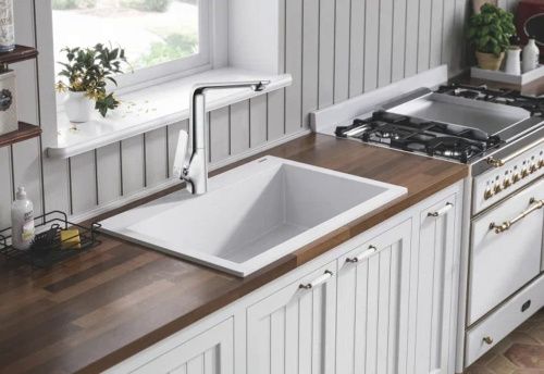 Смеситель для кухни Rose R1313 на мойку хром - фото 4