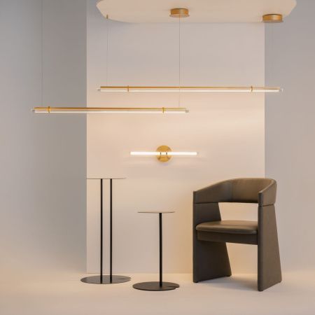 Светильник подвесной Maytoni Plume Modern MOD340PL-L28BS3K