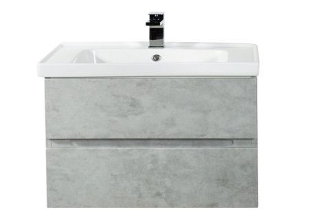Тумба под раковину Art&Max TECHNO AM-Techno-900-2C-SO-LS935 90х50 подвесная цвет серый