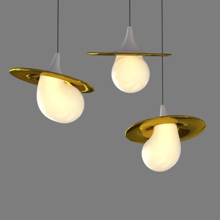Светильник подвесной Delight Collection 10238P/1 gold/white