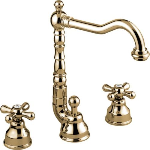 Смеситель для раковины Emmevi Deco Old 12643/BR на столешницу бронза