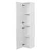 Шкаф-пенал BelBagno Aurora AURORA-1600-2A-SC-BL-P-L 30х160 подвесной цвет белый