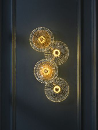 Светильник настенный Delight Collection OM2033-4 gold