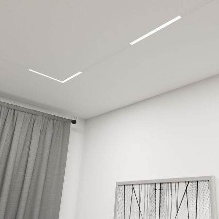 Трековый однофазный светильник Denkirs Smart Linear (Смарт Линеар) DK8004-CONN-WH