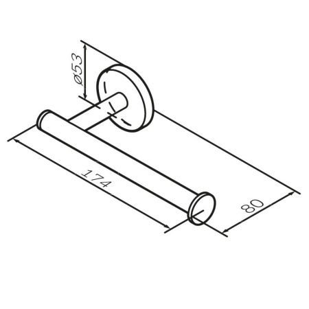 Бумагодержатель Am.Pm X-Joy A85A34144