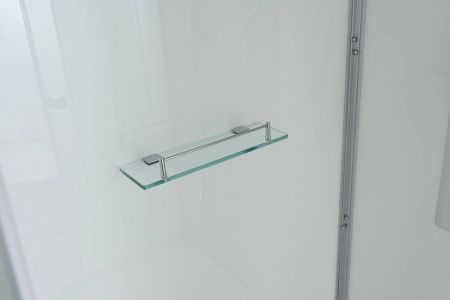 Душевая кабина AvaCan D D5010N 100х100 четверть круга без крыши ориентация универсальная