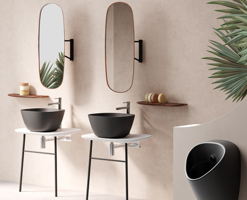Зеркало в ванную Vitra Plural 64059 38x90 - фото 2
