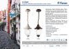 Уличный подвесной светильник Feron Флер 41172