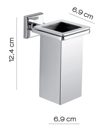 Стакан Gedy Colorado 38101310(13)