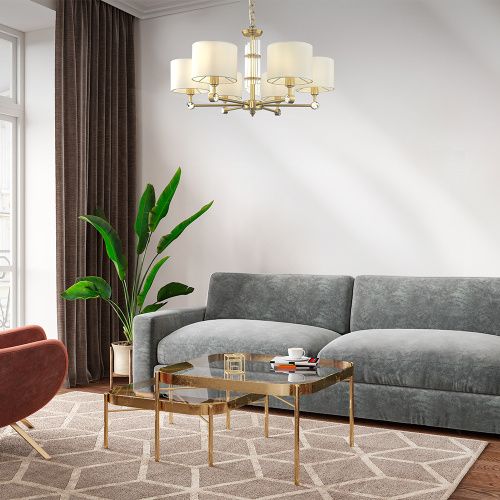 Светильник подвесной Maytoni Alloro Neoclassic MOD088PL-06BS - фото 5