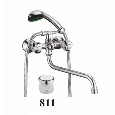 Смеситель для ванны D-Lin D140811 настенный хром