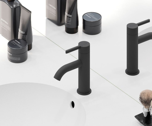 Смеситель AQG Urban 01URB100NG на раковину черный матовый - фото 3