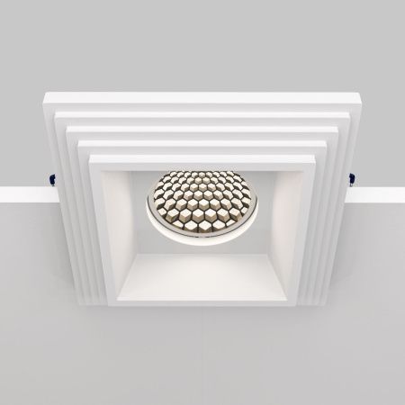 Светильник встраиваемый Maytoni Technical Gyps Modern DL005-1-01-W