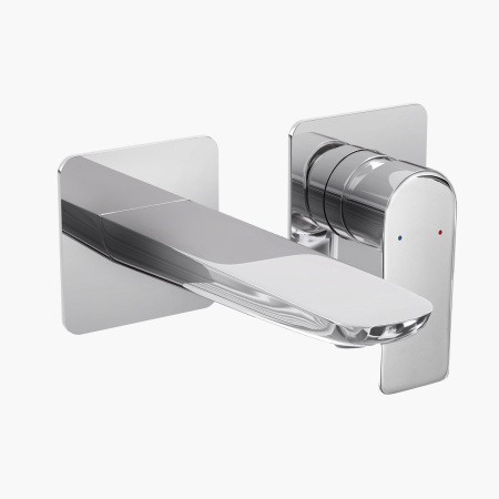 Смеситель Berges VENTAS 76007 настенный хром глянцевый без термостата