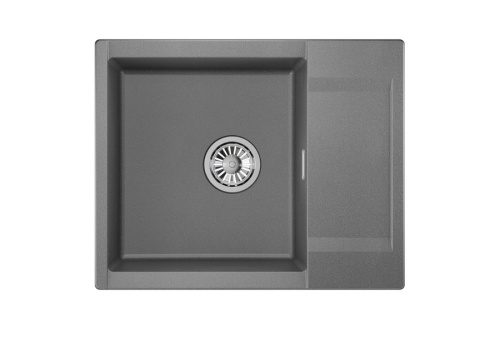 Кухонная мойка Granula 6202 ГРАФИТ 62х50 цвет графит - фото 2