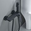 Гигиенический душ со смесителем Shevanik S43H S4305H-1 черный
