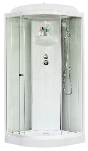 Душевая кабина Royal Bath НК RB100HK4-MT 100х100 четверть круга