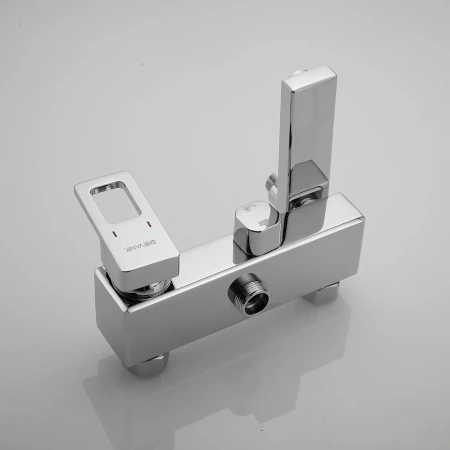 Душевая стойка Shevanik S8236 настенная цвет хром