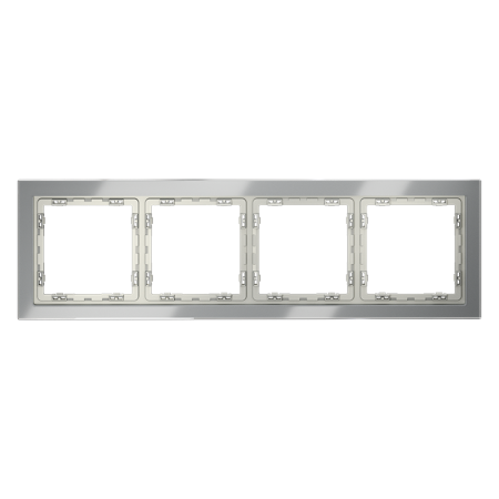 Рамка на 4 поста VOLTUM S70 VLS110405