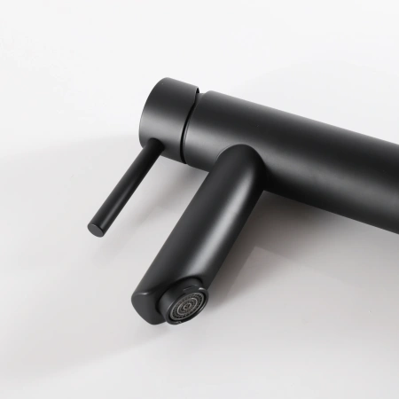 Смеситель Gid Cascada Berlin SS080-BM-K (SS080BMK) на раковину черный матовый