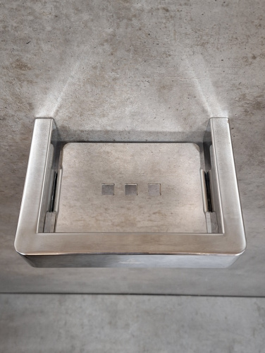 Мыльница AltroBagno Aperto AltroBagnoAperto080706Cr - фото 3