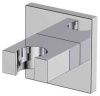 Держатель для душа BelBagno ARLIE ARL-HLD-CRM хром