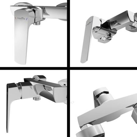 Смеситель для душа Tokito SENDAL TOK-SEN-1016 настенный хром