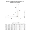 Душевой уголок Veconi Evo E3-CH-100100-01-C9 100х100 стекло прозрачное профиль хром без поддона
