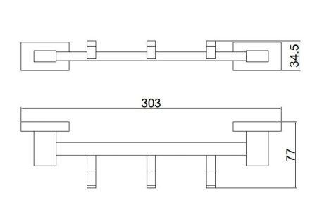 Крючок BELZ B90415-3