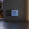 Накладка для розетки с заземлением и защитными шторками, с USB A+A VOLTUM S70 VLS000915