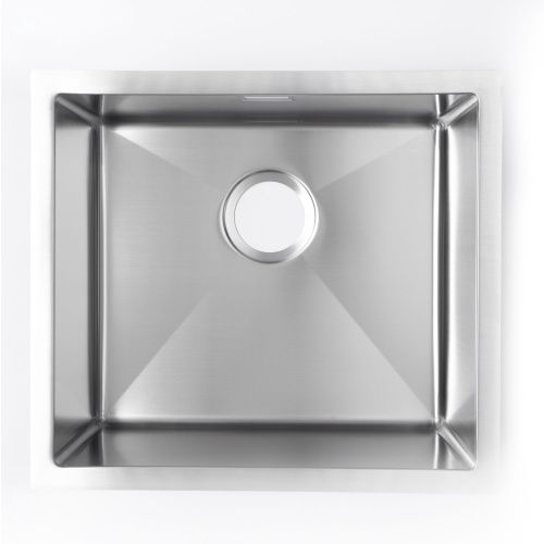 Кухонная мойка Grandex Aqua PROLINE 50 300083 51х45 цвет сатин поверхность матовая - фото 5