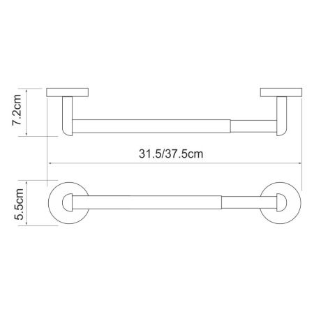 Полотенцедержатель WasserKRAFT 6291
