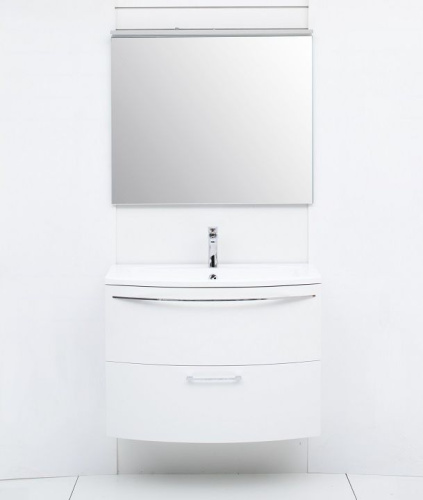 Зеркало в ванную De Aqua Сильвер SIL 405 090 S 90х75 цвет серебро - фото 3