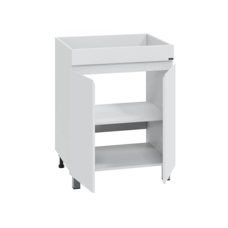 Тумба под раковину СанТа Марс 700304 60х50 напольная цвет белый