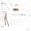 Люстра подвесная Loft It Britannica 10401/1000L