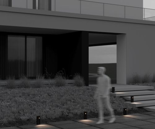 Светильник ландшафтный Maytoni Outdoor Cave O468FL-L3B3K - фото 2