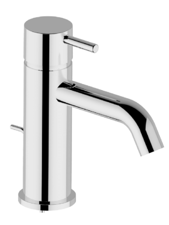 Смеситель Cisal Less New LN00051021 на раковину/столешницу хром