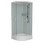 Душевая кабина Frank 123009 90х90 четверть круга с крышей ориентация универсальная