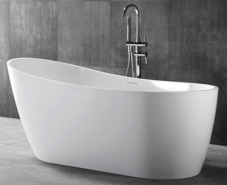 Ванна акриловая ABBER AB9353-1.3 130х70 отдельностоящая овальная