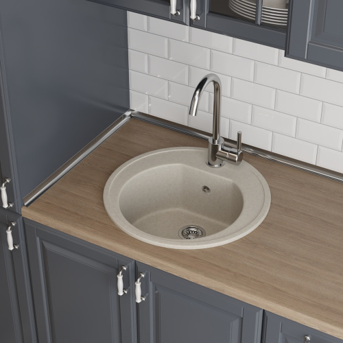 Смеситель для кухни Teymi T10221 на мойку хром - фото 5