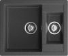 Кухонная мойка Granfest Quadro Q-610K графит 60х50 цвет серый поверхность матовая