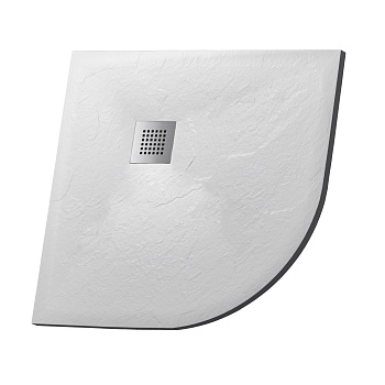 Душевой поддон Grossman Strong GR-S1100100 100х100 искусственный камень белый