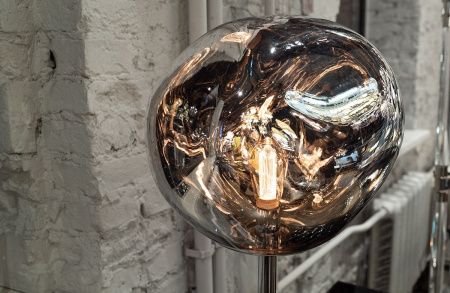 Торшер Delight Collection Melt (Мелт) 9305F silver