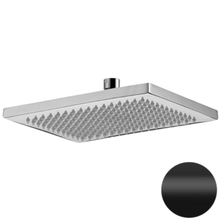 Верхний душ Daniel A59215 черный матовый