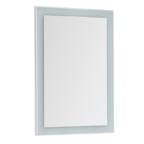 Зеркало в ванную Dreja Kvadro 77.9011W 60х85 цвет белый - фото 2
