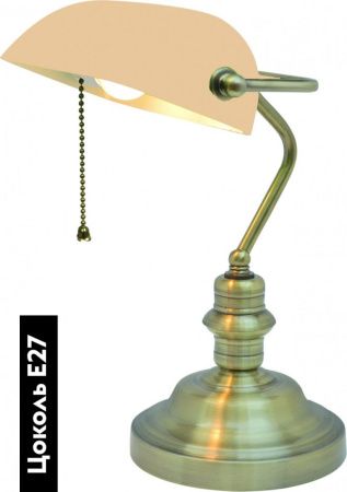 Настольная лампа Arte Lamp Banker (Банкер) A2493LT-1AB