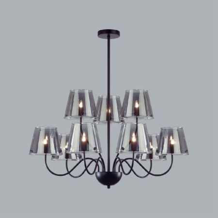 Люстра на штанге Lumion Smoky (Смокы) 6570/9C