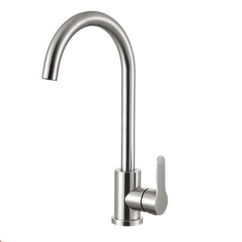 Смеситель для кухни Fashun A54001 на мойку сатин - фото 2